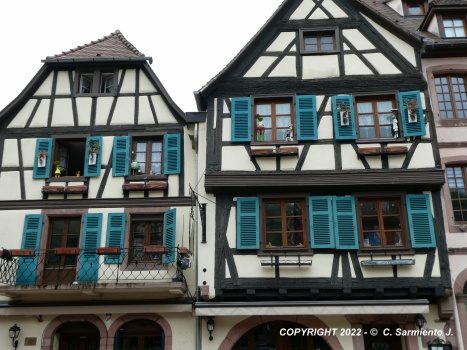 Solve FRANCE – Kaysersberg - Typical Alsatian Houses jigsaw puzzle ...