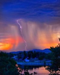 Lightning Strike In Loveland