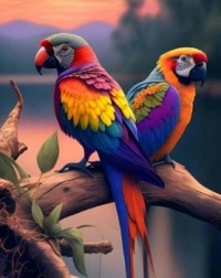 Beautiful macaws...
