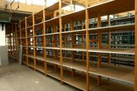 empty shelves