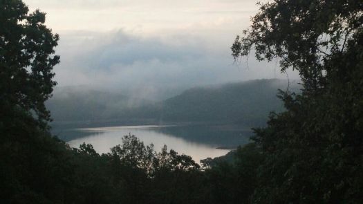 Beaver Lake fog