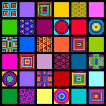 squares and triangles, rects and circles ☺