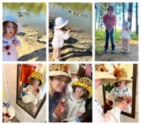 At The Park, New Hat Day!!
