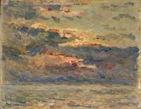 Sunset on the Sea -1910