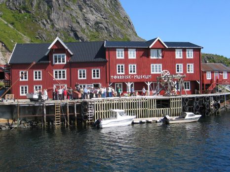 Norwegen - Lofoten - Torrfisk Museum