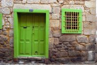 Door and window in Portugal, by Rufino Lasaosa