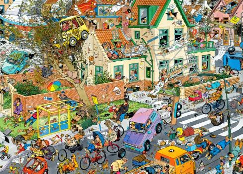 Solve Heye Puzzle - Ryba Crime Scene jigsaw puzzle online with 204 pieces