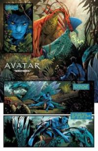 four scenes of the avatar movie