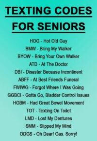 For seniors :-)