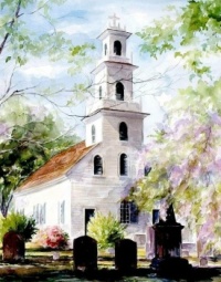 Old Saint David's Church by Gloria Turner