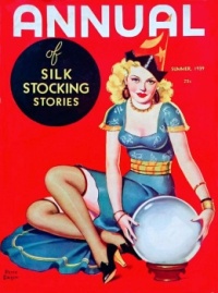 Annual of Silk Stocking Stories,  Summer 1939, cover by Peter Driben (American, 1903-1968)