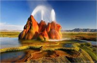 Fly Geyser, Nevada