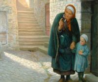Old Neighbor Gone By by Arthur Hughes