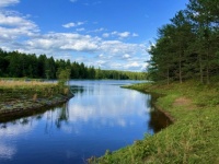 Beautiful Day at Beaver Meadows Recreation Area in NW Pennsylvania
