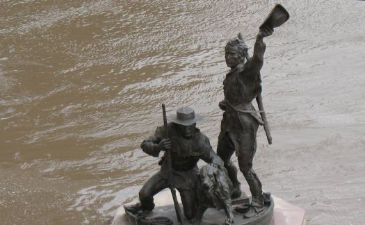 Sculpture on the Mississippi