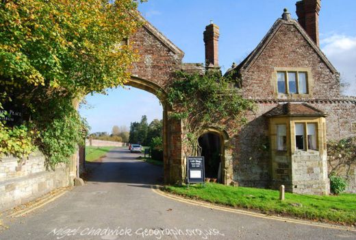 gatehouse at Penshurst place Tonbridge Kent