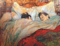 In bed  - V posteli - 1893
