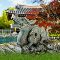 Asiatic Dragon Statue