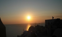 Sunset in Oia, Santorini (2013)