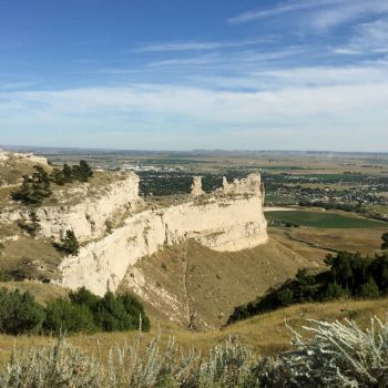 Solve The Valley Of The North Platte River From The Summit Of Scotts ...