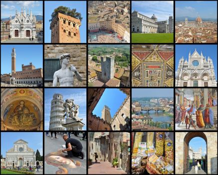 Tuscany Collage !!