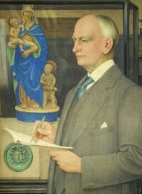 Joseph Edward Southall (British, 1861–1944), Portrait of Sir Whitworth Wallis (1927)