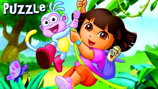 Solve Dora the explorer puzzle jigsaw puzzle online with 15 pieces