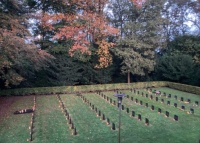 2679 illuminated cemetery Abdij van Berne Heeswijk Dinther Netherlands