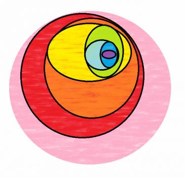rainbow ovals