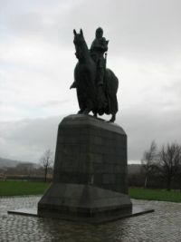 My namesake, Robert the Bruce, Bannockburn, Stirling, Scotland