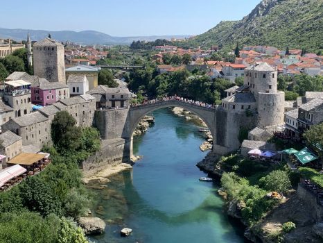 The bridge at Mostar