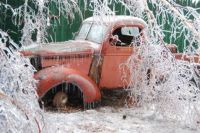 Old Red Pickup