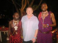 MOMBASSA  Paul and Maasai.