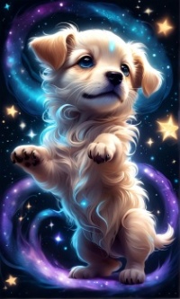 Space puppy