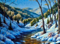 The Winter Stream by Rick Hanson
