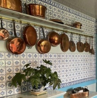 An Intimate Look - Claude Monet #5-8 of this set // Corner of the Kitchen - Claude Monet's home in Giverny.