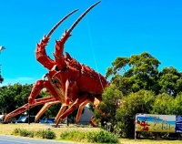 Larry The Lobster in South Australia - Aussie Big Things