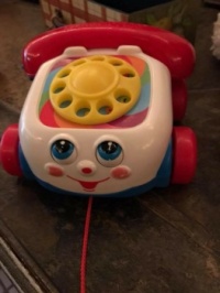 This was our I(eye) phone as kids