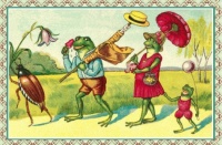 frog family summer outing
