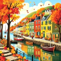 Autumn Along the Canal.....