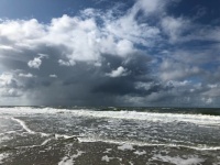 Wonderful view of the North Sea Denmark