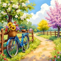 On the path . . . . .