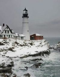 Portland Head light in Maine