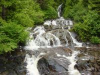 Alaskan waterfalls