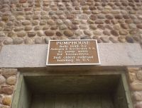 Fishers NY Pumphouse Sign