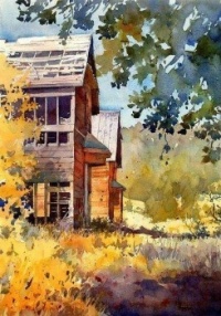 Watercolor by Richard Sneary