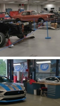Under construction in Petty Garages...