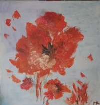 My first painting since long time☺☺☺