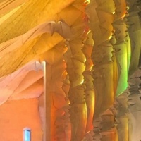 Light Coming Through the West Windows of La Sagrada Familia