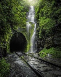Beautiful picture of old Helensburgh railway tunnel, Australia